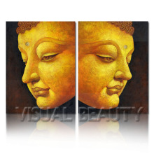 Balanced Buddha Portrait Painting For Home Decor